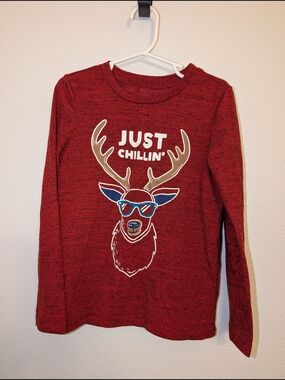 Dip "Just Chillin'"  Long Sleeve Shirt Boys Size 4/5